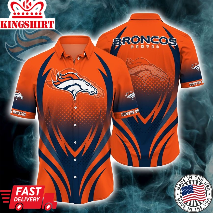 Denver Broncos NFL Hawaiian Shirt Gift For Fans 04