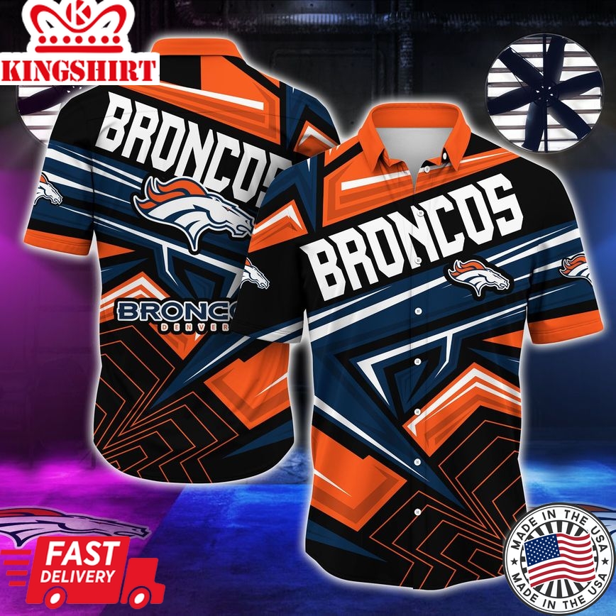 Denver Broncos NFL Summer Hawaiian Shirt