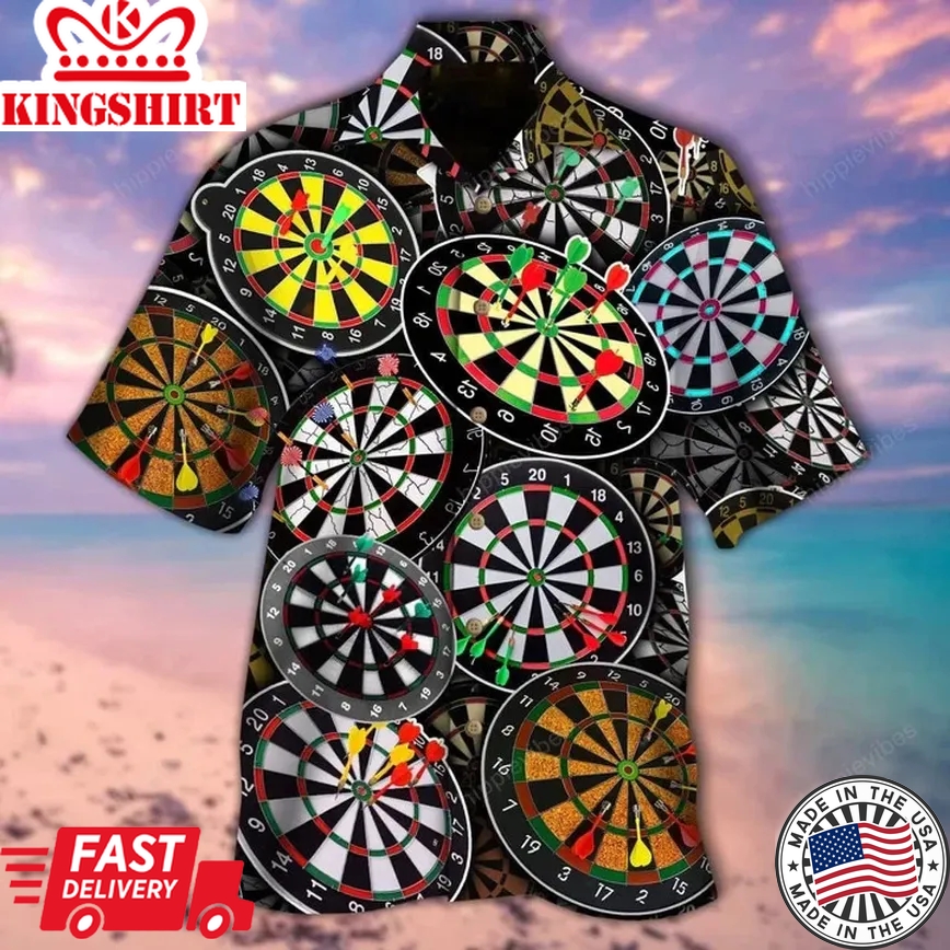 Design Trendy Hawaiian Shirt I Don't Need Therapy I Just Need To Play Darts