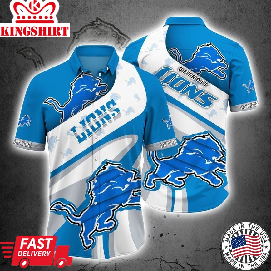 Detroit Lions NFL Hawaiian Shirt For Fans