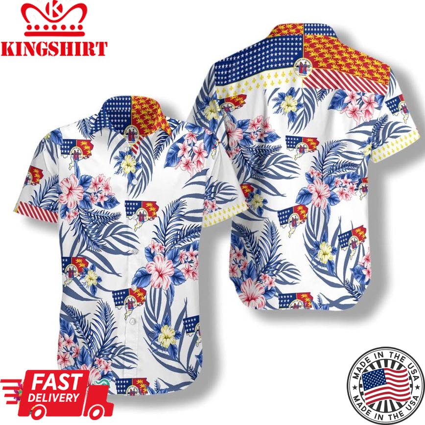 Detroit Proud Hawaiian Shirt