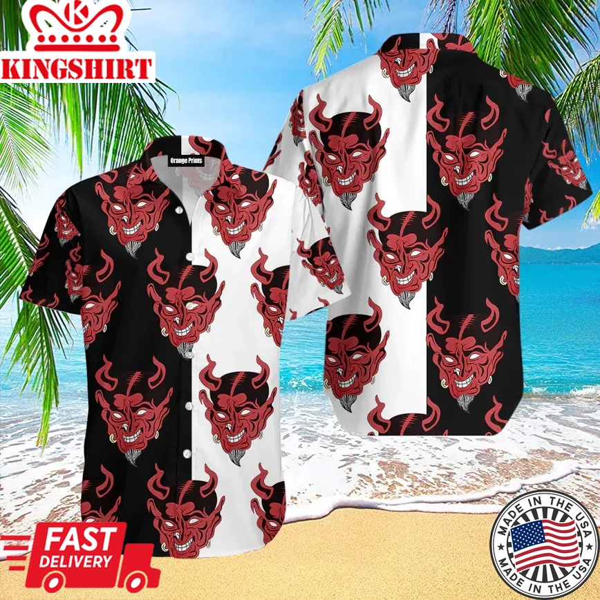 Devil Trendy Hawaiian Shirt