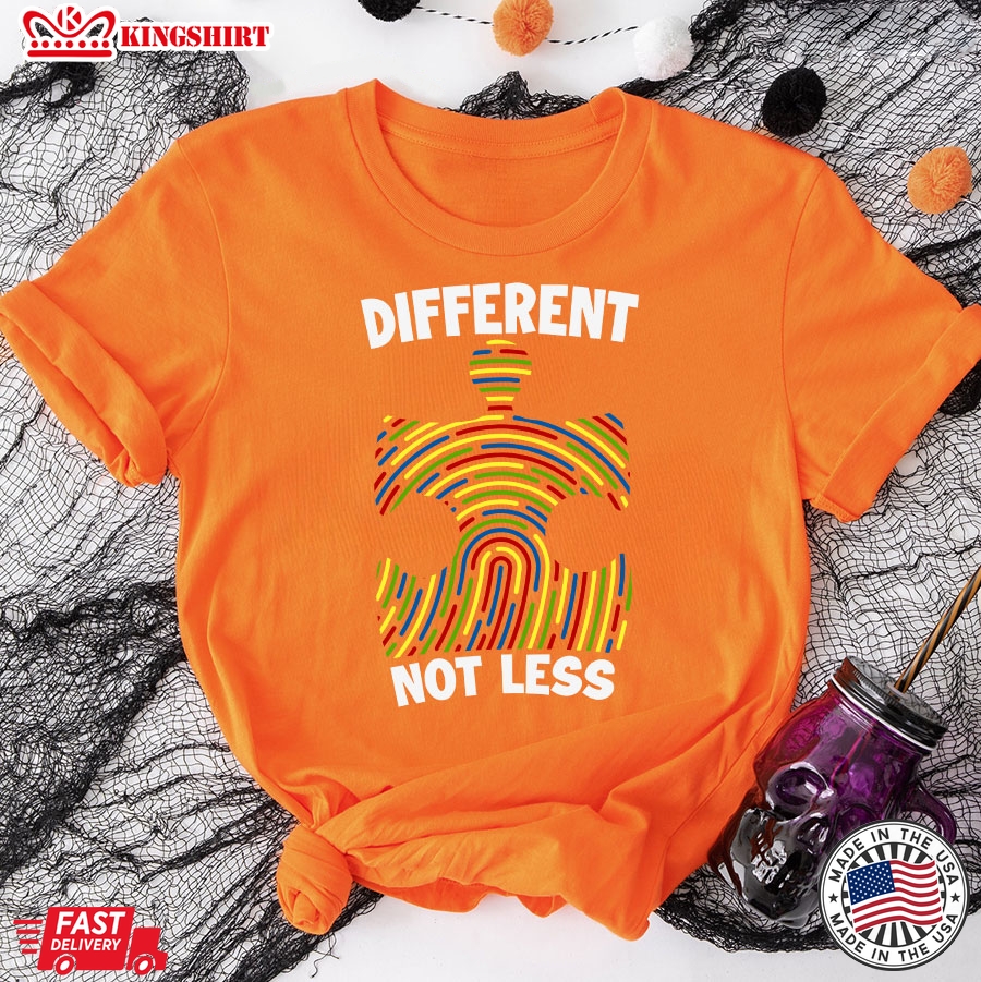 Different Not Less Autism Awareness T-Shirt