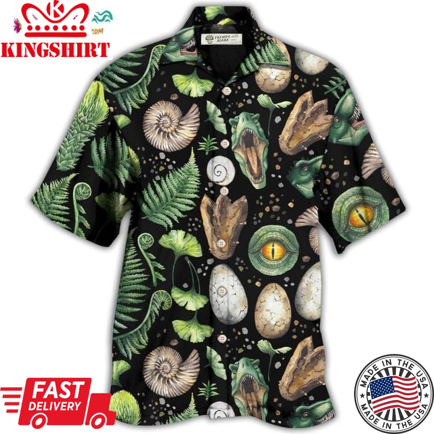 Dinosaur Amazing Pieces Hawaiian Shirt