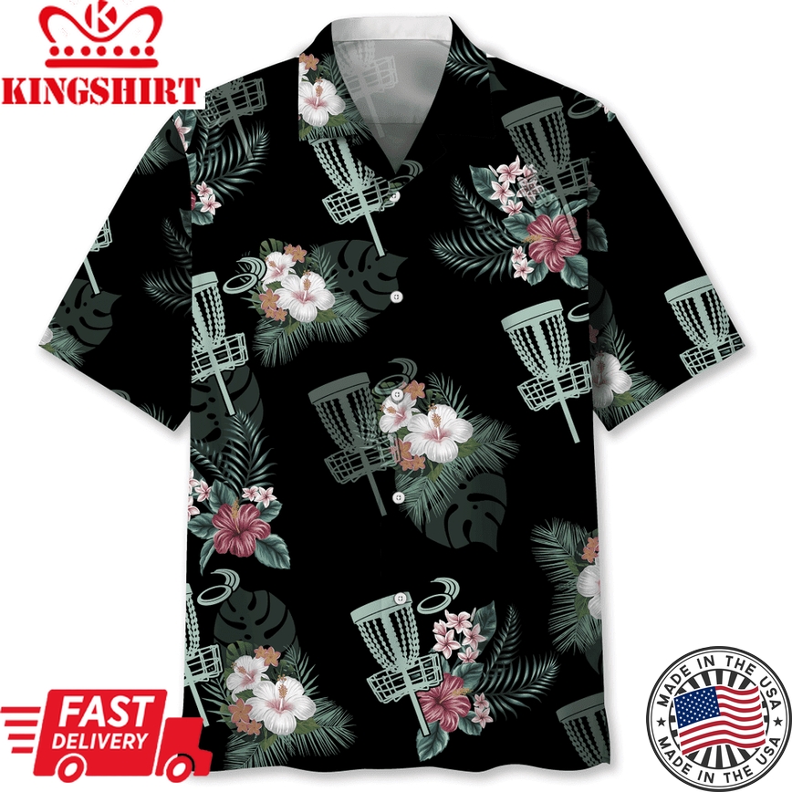 Disc Golf Hawaiian Tropical Trendy Hawaiian Shirt