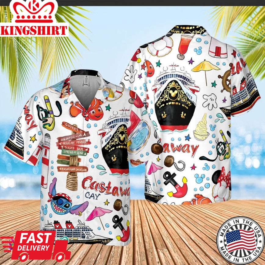 Disney Cruise Hawaiian Shirt Matching Disney Cruise Hawaiian Disney World Cruise Gift Disneyland Mickey And Friends Hawaiian Shirt