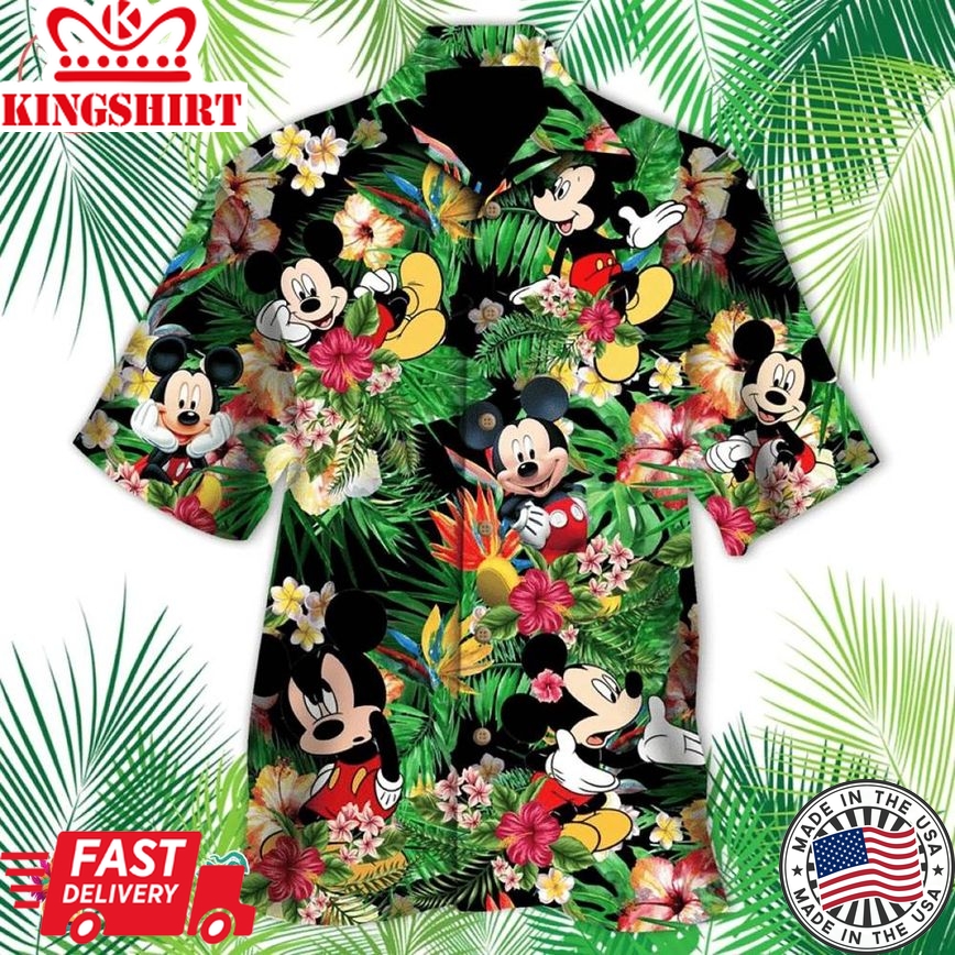 Disney Family Vacation Mickey Mouse Hawaiian Shirt - Celebrate Your Love For The Mouse And The Beach