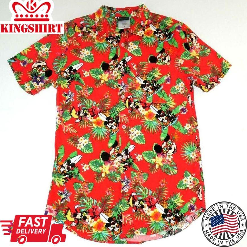 Disney Mickey Mouse Aloha Beach Shirt - The Ultimate Summer Wardrobe Essential