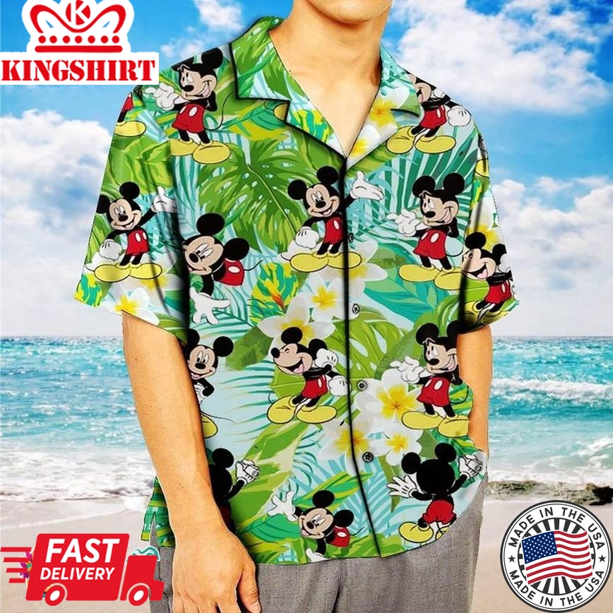 Disney Mickey Mouse Family Beach Shirt - Make A Splash In The Most Magical Way