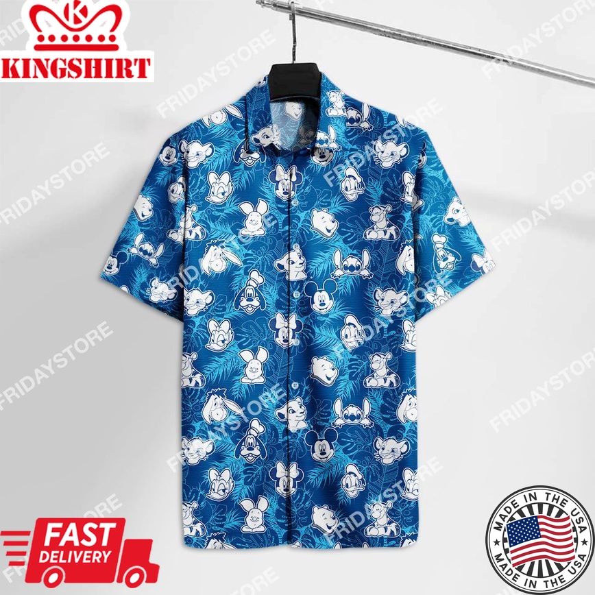 Dn Hawaiian Shirt Mk Mouses And Friends Aloha Shirt Mk Mouse Hawaii Tshirt Dn Mk Aloha Shirt