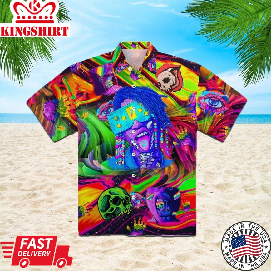 Do You Want Some Rainbow Lollipop Trendy Hawaiian Shirt