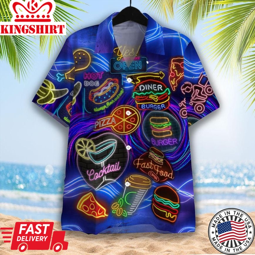 Do You Want To Some Fastfood? Trendy Hawaiian Shirt