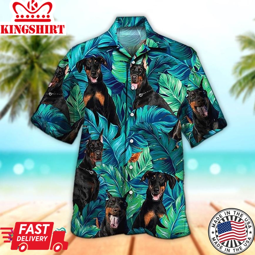 Dog Hawaiian Shirt 3D Staffordshire Bull Hawaiian Aloha Beach Shirt