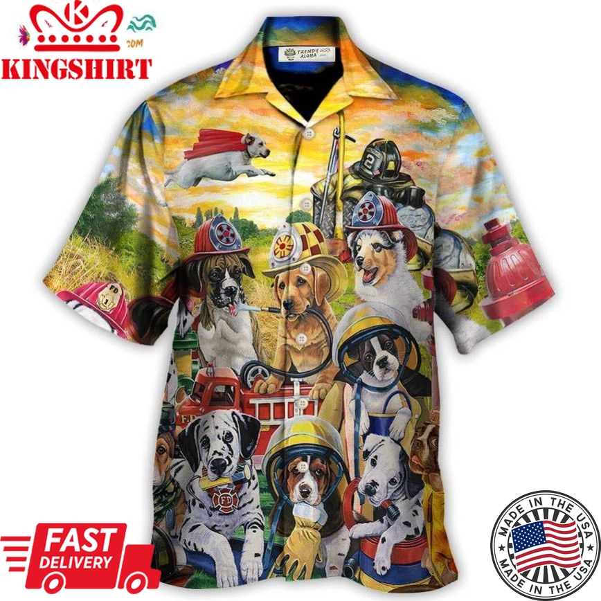 Dog Rescue Hero Helpers Rescued Is My Favorite Breed Hawaiian Shirt