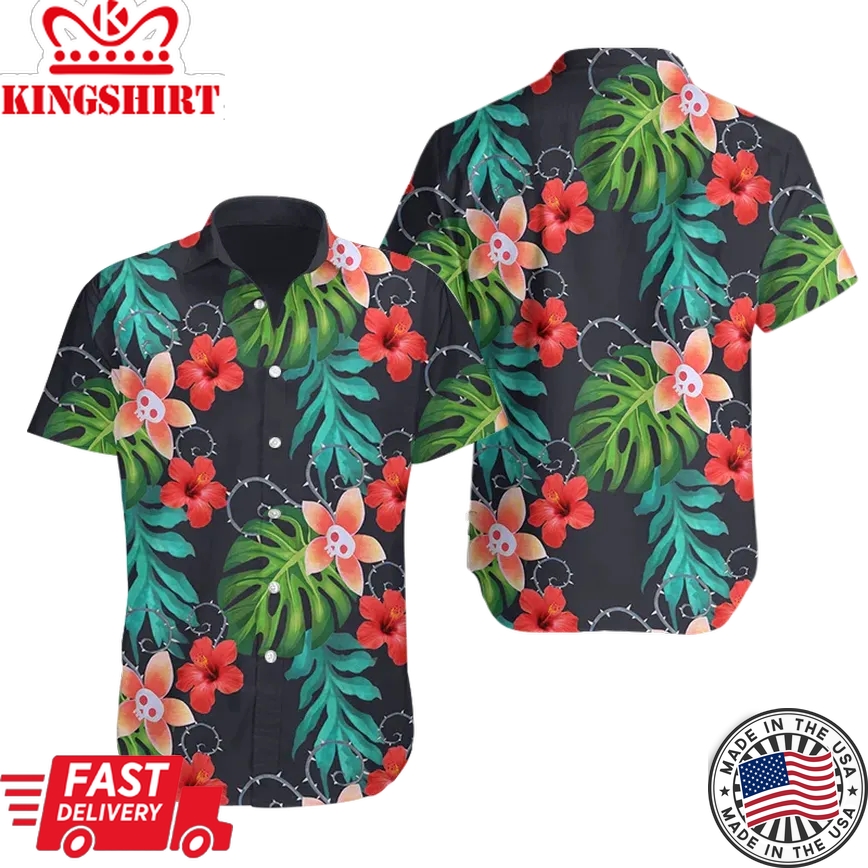 Dracula Trendy Hawaiian Shirt