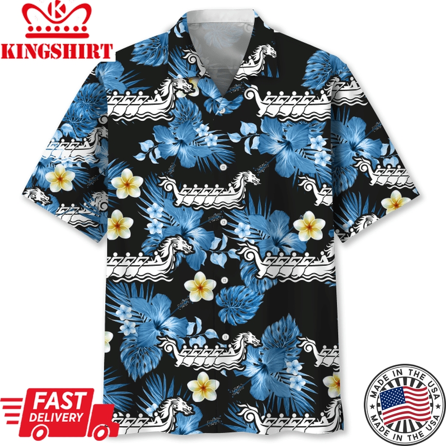 Dragon Boat Nature Trendy Hawaiian Shirt