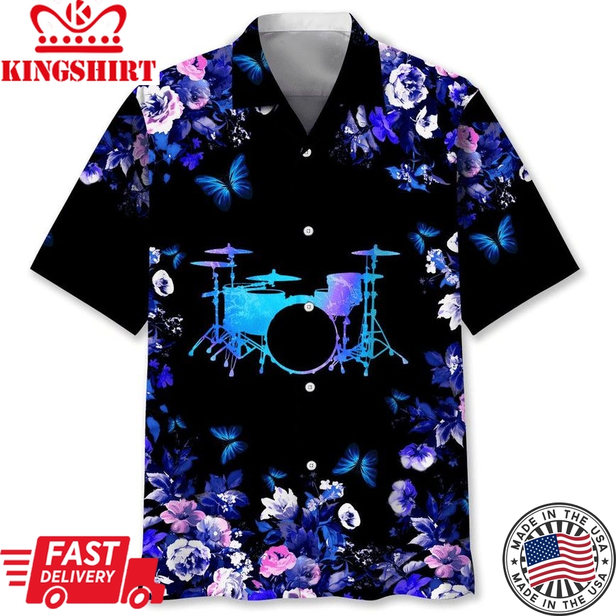 Drum Hawaiian Nature Shirt