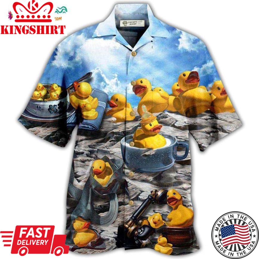 Duck Better With Rubber Duck Hawaiian Shirt