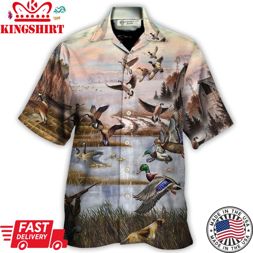 Duck I Still Play Duck Duck Goose Hawaiian Shirt