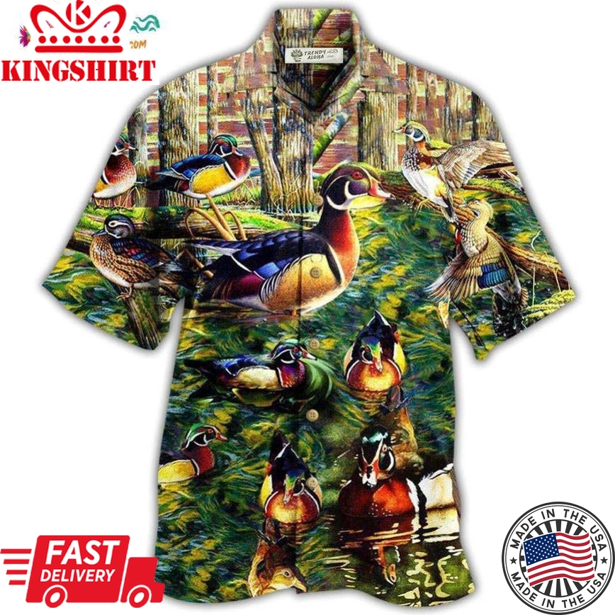 Duck Welcome To The Duck Side Hawaiian Shirt