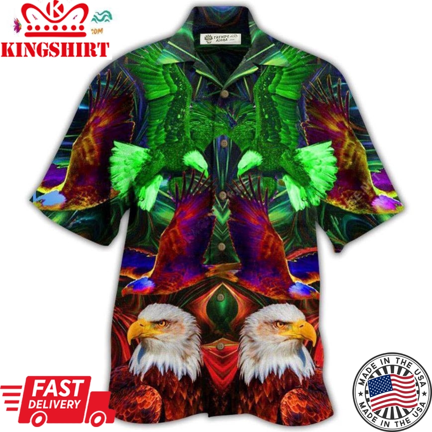 Eagle American Amazing And Cool Hawaiian Shirt