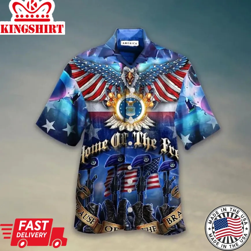 Eagle Trendy Hawaiian Shirt