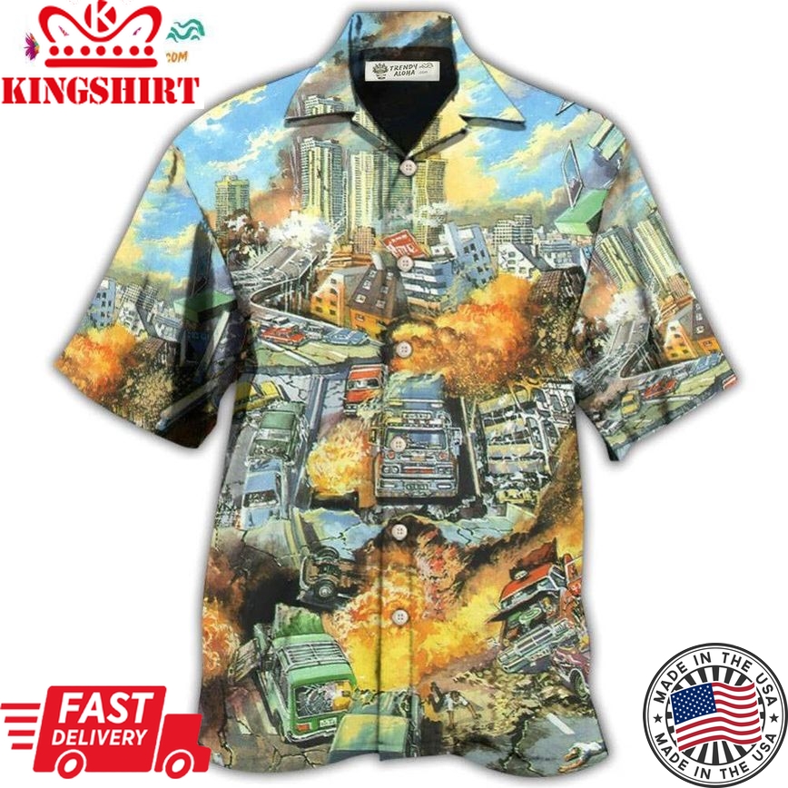 Earthquake Vintage Amazing Hawaiian Shirt