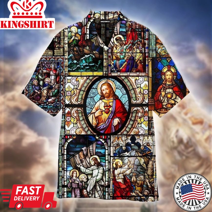 Easter Jesus Resurrection Aloha Hawaiian Shirt