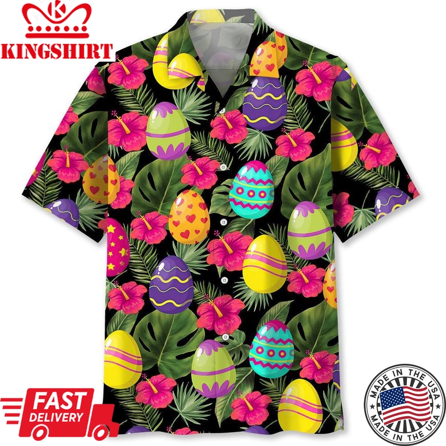 Easter Trendy Hawaiian Shirt Men, Easter Jesus Shirt