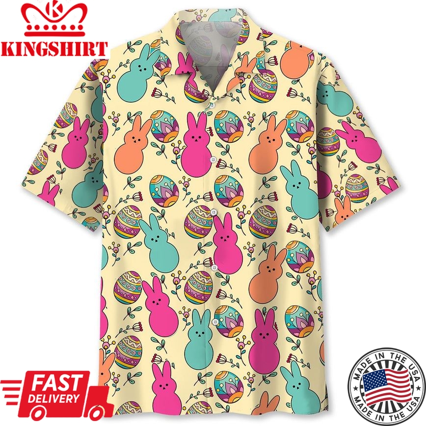 Egg Easter Trendy Hawaiian Shirt