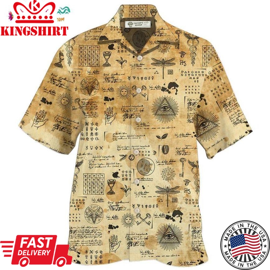 Egypt Alchemy Egypt In The Art Hawaiian Shirt