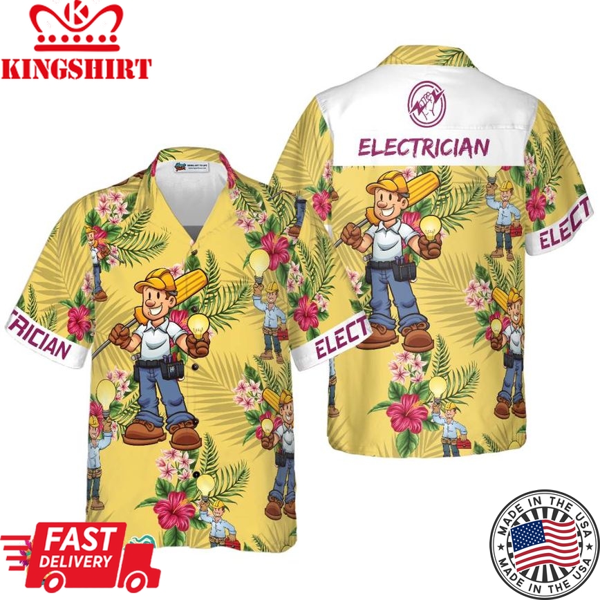 Electrician Hawaiian Shirt