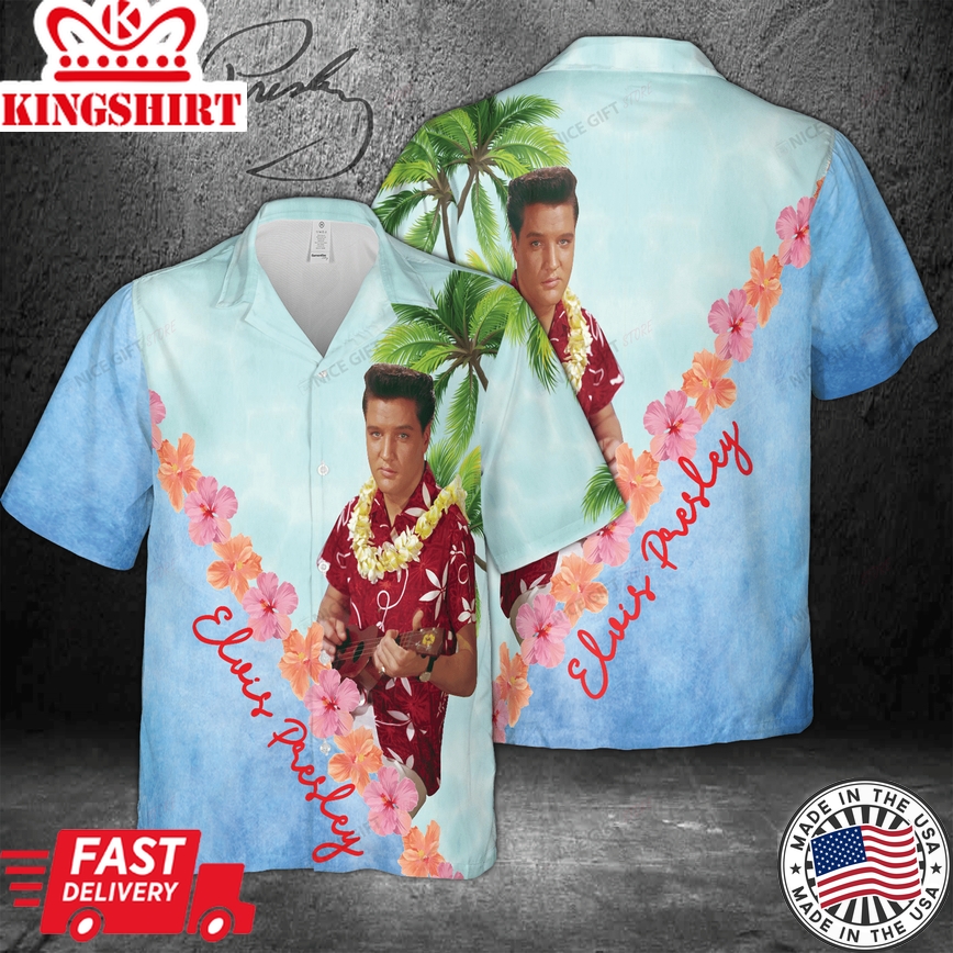 Engage with Elvis's Golden Melodies in Hawaiian 3D