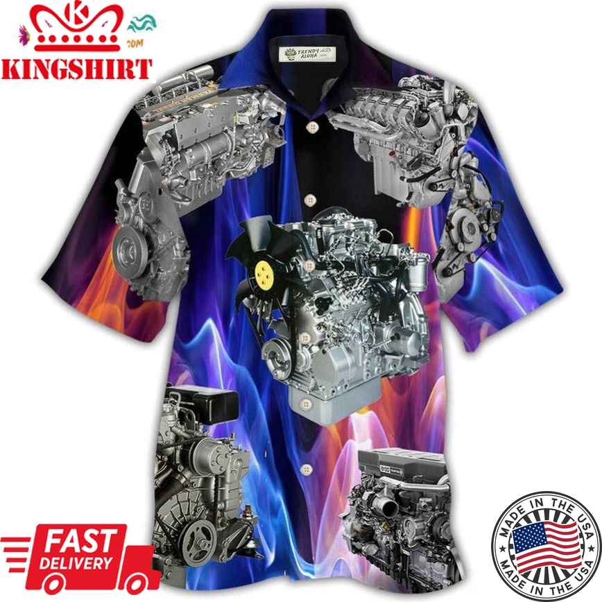 Engine Diesel Engine Amazing Hawaiian Shirt