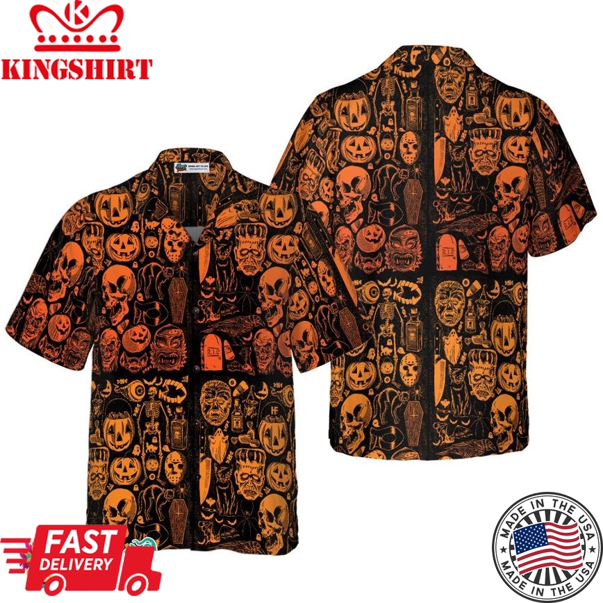 Everyday Is Halloween For Real Hawaiian Shirt