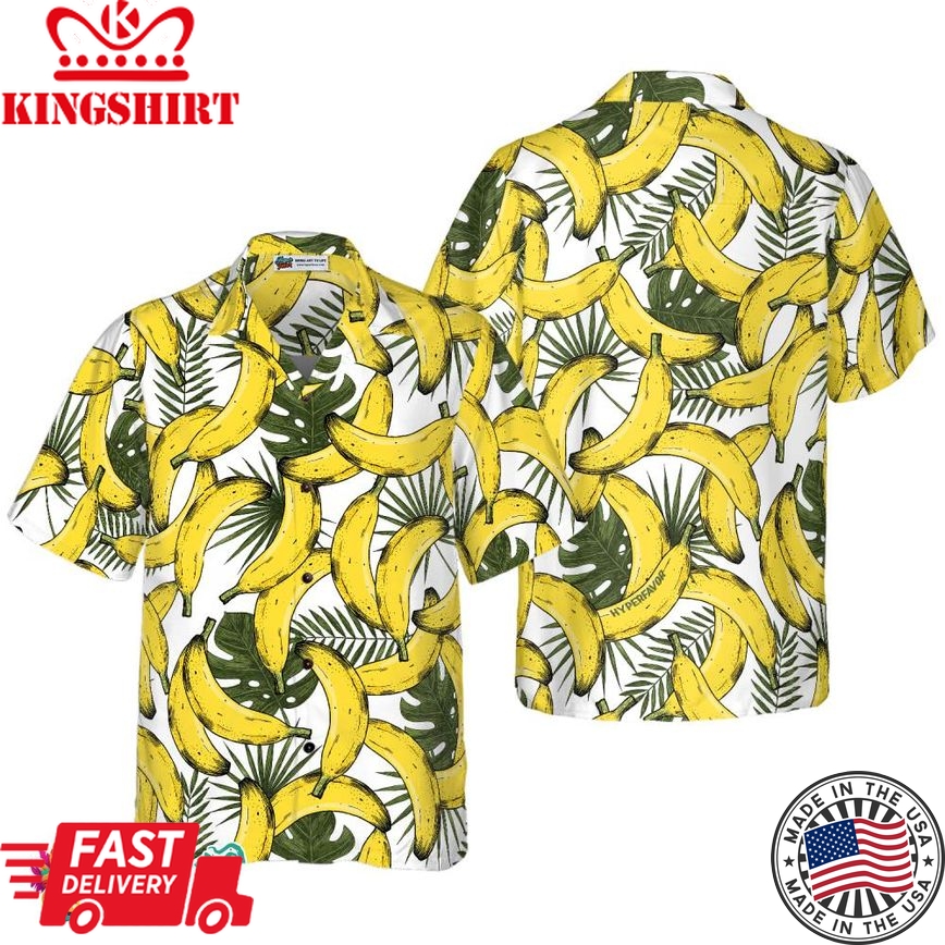 Exotic Summer Banana Hawaiian Shirt