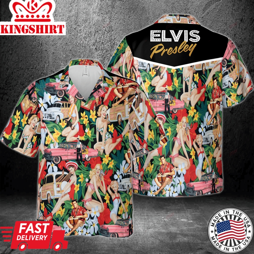 Experience Elviss World in this Hawaiian 3D Outfit