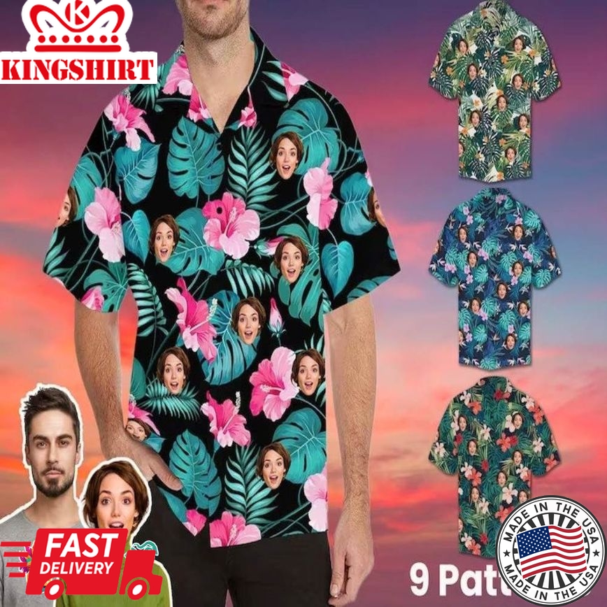 Face Logo On Hawaiian Shirt Beach Shirts