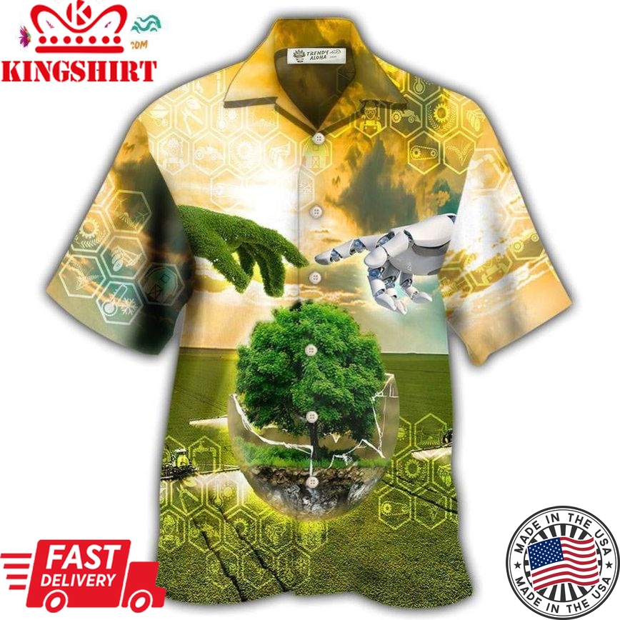 Farm Agricultural Scientist Hawaiian Shirt