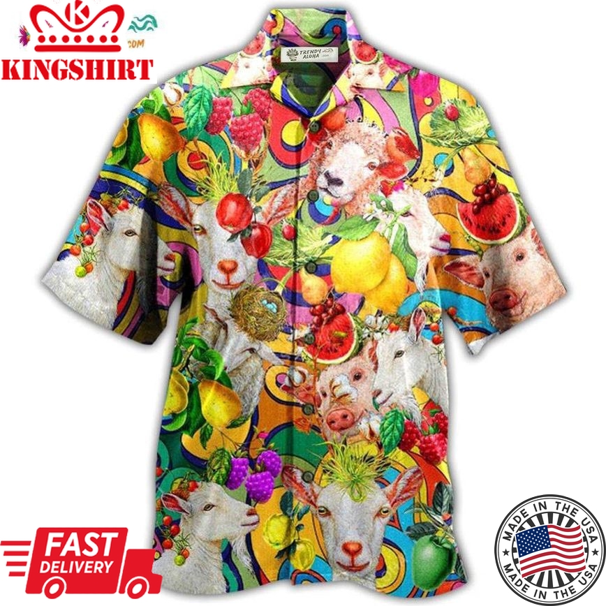 Farm Animals Awesome Family Hawaiian Shirt