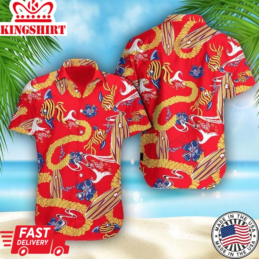 Fear And Loathing In Summer Trendy Hawaiian Shirt