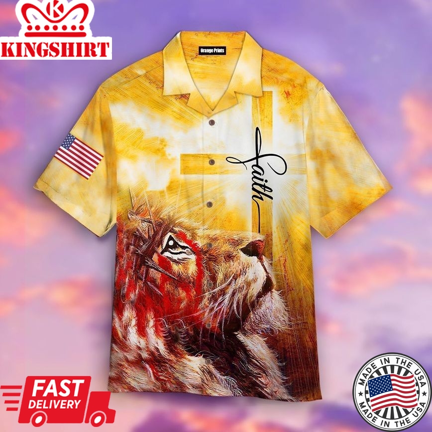 Fearless Believer: Faith Over Fear Hawaiian Shirt