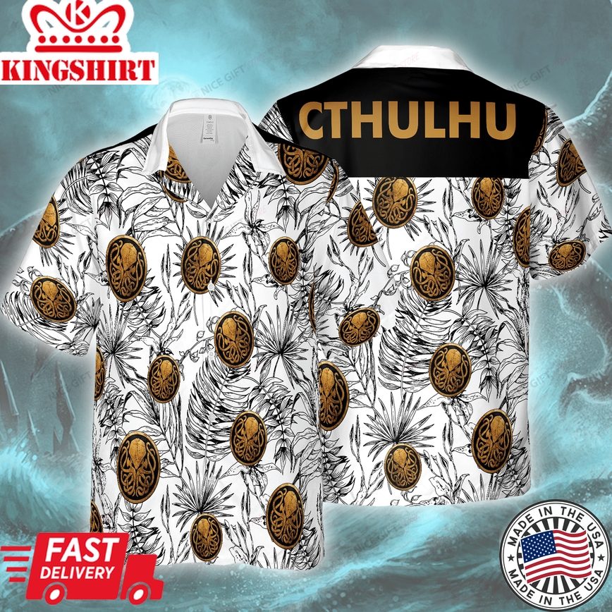 Feel Cthulhu's Essence in 3D on this Hawaiian Outfit