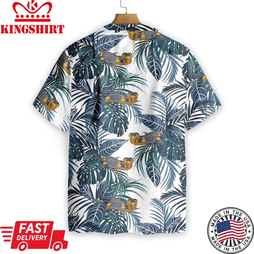 Felacia Snake Tropical Jungle Trendy Hawaiian Shirt Summer Gifts