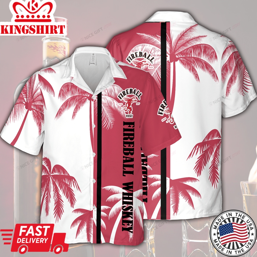 Fireball Whiskey Hawaiian Signature Vacation Look