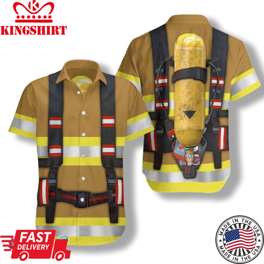 Firefighter Hawaiian Shirt