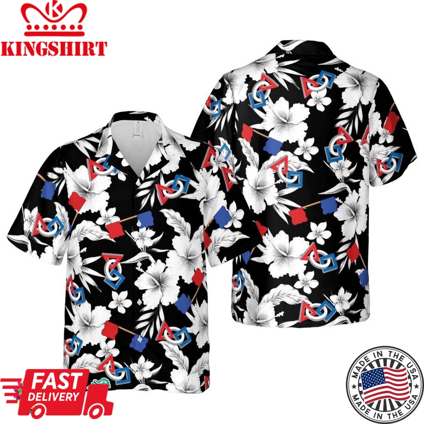 First Geometry Logo Hawaiian Shirt