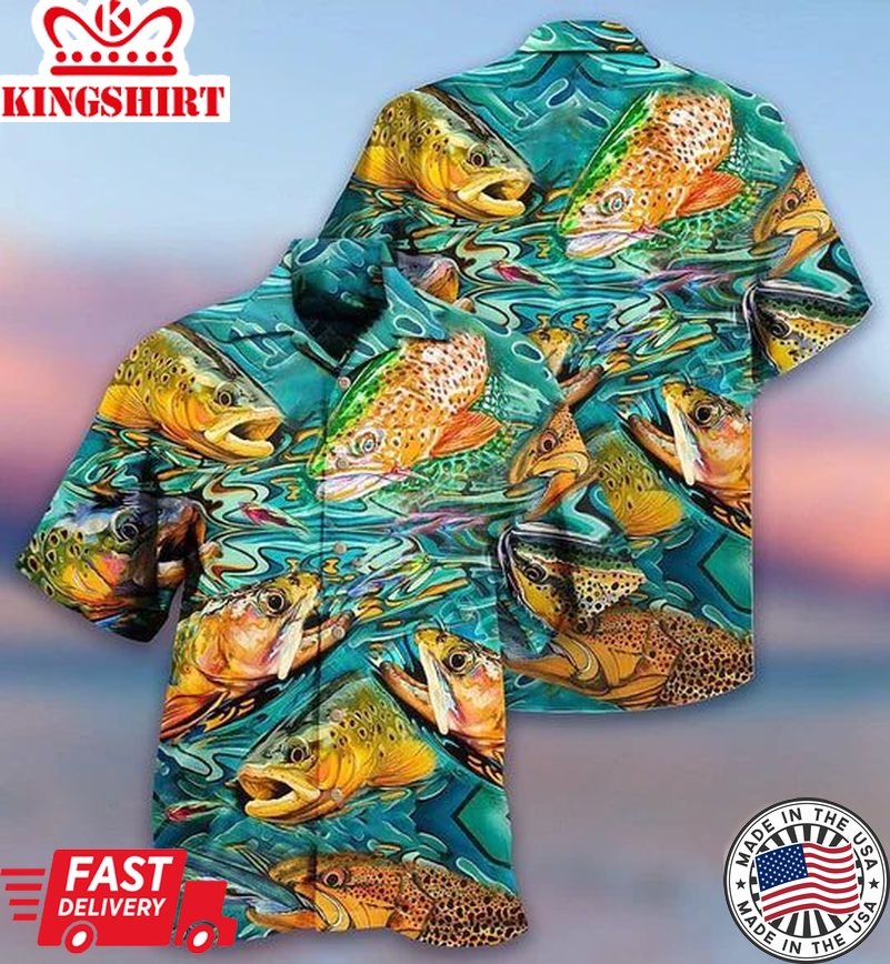 Fish Lover Water- Hawaii Shirt