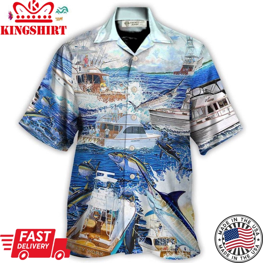 Fishing Is My Game Cool Hawaiian Shirt