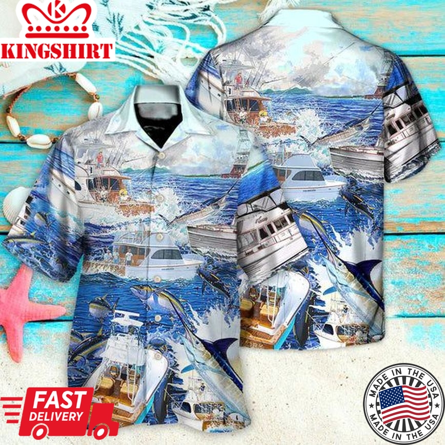 Fishing Is My Game Cool - Hawaiian Shirt